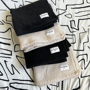 Pretty Little Thing Home Waffle Cotton Hand Towels